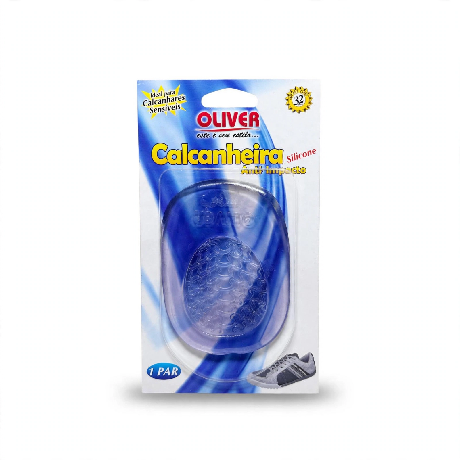 Calcanheira Anti-Impacto em Gel